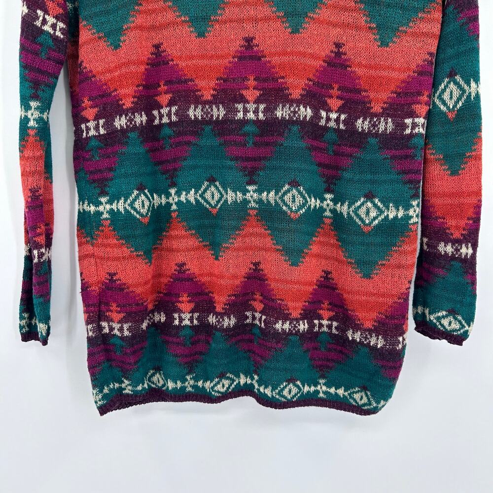 Denim & Supply Ralph Lauren Aztec Southwestern Knit Sweater Womens Size Small - Picture 10 of 11